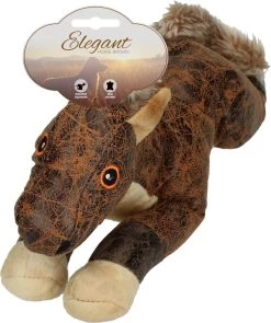 Elegant Paard Bruin Honden Speelgoed