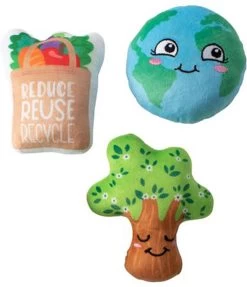 Petshop By Fringe Studio – 662001 – Set Mutts Mother Earth – Hondenspeelgoed – Speelgoed Hond – Verjaardag Hond – Knuffel Hond – Honden Speelgoed – Hondenspeeltje – Pluche Speelgoed Hond – Pluche Hondenspeelgoed