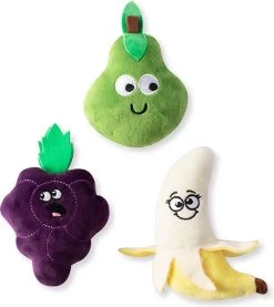Petshop By Fringe Studio 289507 Set Fruit – Speelgoed Voor Dieren – Honden Speelgoed – Honden Knuffel – Honden Speeltje – Honden Speelgoed Knuffel – Hondenspeelgoed Piep – Hondenspeelgoed Bijten