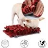 Snuffelmat Hond Kat Honden Speelgoed Puppy Speelgoed Katten Speeltjes – Snuffelmatten Voor Honden En Katten Intelligentie – Hersenwerk – Speelmat – Konijnen – Training – Speeltjes – Trainingsmat – Anti-Schrok – Snuffelkleed – Rood Met Zuignapjes -Huisdier Speelgoed Winkel 1076x1200