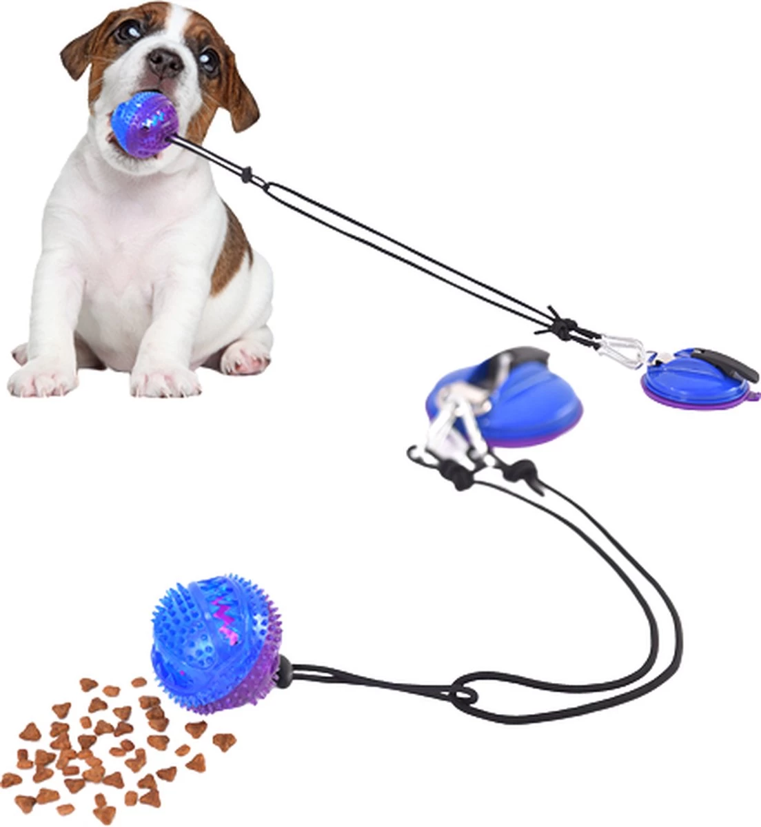 Trekspeeltje Voor De Hond STERK 3.0 – Blauw – Honden Trekspeeltje – Honden Speelgoed – Tanden Reiniging – Snack Speeltje – Behendigheid – Hondenspeelgoed Nieuw Model 3 Trekspeeltje Voor De Hond STERK 3.0 – Blauw – Honden Trekspeeltje – Honden Speelgoed – Tanden Reiniging – Snack Speeltje – Behendigheid – Hondenspeelgoed Nieuw Model