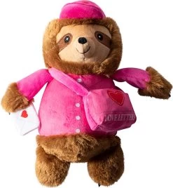 Petshop By Fringe Studio – 314105 – Love On Delivery – Hondenspeelgoed – Speelgoed Hond – Verjaardag Hond – Knuffel Hond – Honden Speelgoed – Hondenspeeltje – Pluche Speelgoed Hond – Pluche Hondenspeelgoed