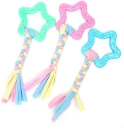 Erg Leuk Honden Speelgoed, Maar Liefst 3 Stuks! De Ster Is Van TPR Milieu Vrij Materiaal, Zacht, Slijtvast En Bijtvast. Het Speelgoed Is Niet Giftig En Onschadelijk. Het Helpt Om De Tanden Schoon Te Maken. Voor Uw Eigen Hond Of Bestel Een Cadeau