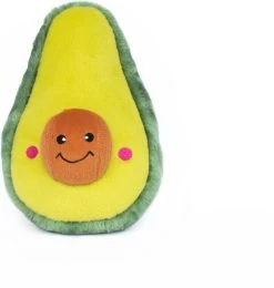 Zippy Paws ZP902 NomNomz® – Avocado – Speelgoed Voor Dieren – Honden Speelgoed – Honden Knuffel – Honden Speeltje – Honden Speelgoed Knuffel – Hondenspeelgoed Piep – Hondenspeelgoed Bijten