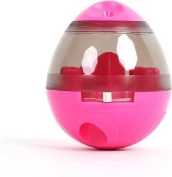 Honden/Katten Speelgoed Bal- Hondenspeeltje -intelligentie-Wiebel Ei- Roze- Anti Schrok- Speelgoed Hond/Kat Leerzaam Speelgoed- Honden Snack- Puppy