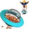 Hond UFO Feeder Speelgoed-blauw/geel-Willekeurige Kleuren -Huisdier Speelgoed Winkel 1168x1200