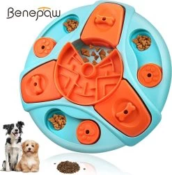 Benepaw Hond Puzzel Speelgoed IQ Training Hersenen Stimulerende Beloning Voer Speelgoed Trage Voeren Huisdier Speelgoed Interactieve Intelligente Accessoire Voor Kleine Medium Grote Honden
