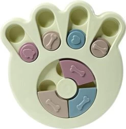 Denkspel Voor De Hond Groen – Honden Speelgoed – Slow Feeder – Honden Intelligentie – Anti Schrokbak – Interactieve -Hondenpuzzel