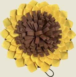 Snuffelmat Hond – Zonnebloem – Honden Speelgoed – Trainingsmat – Anti Schrok – 50 Centimeter