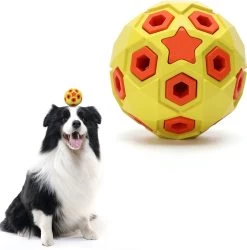 Nobleza Honden Bal – Honden Speelgoed – Hondenspeeltjes – Hondenbal – Hondenspeelgoed – Kauwspeelgoed – 8 Cm