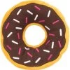 Honden Speelgoed – Zippy Paws – Donut – Bruin – Knuffel – Piepers – Bruin -Huisdier Speelgoed Winkel 1186x1200
