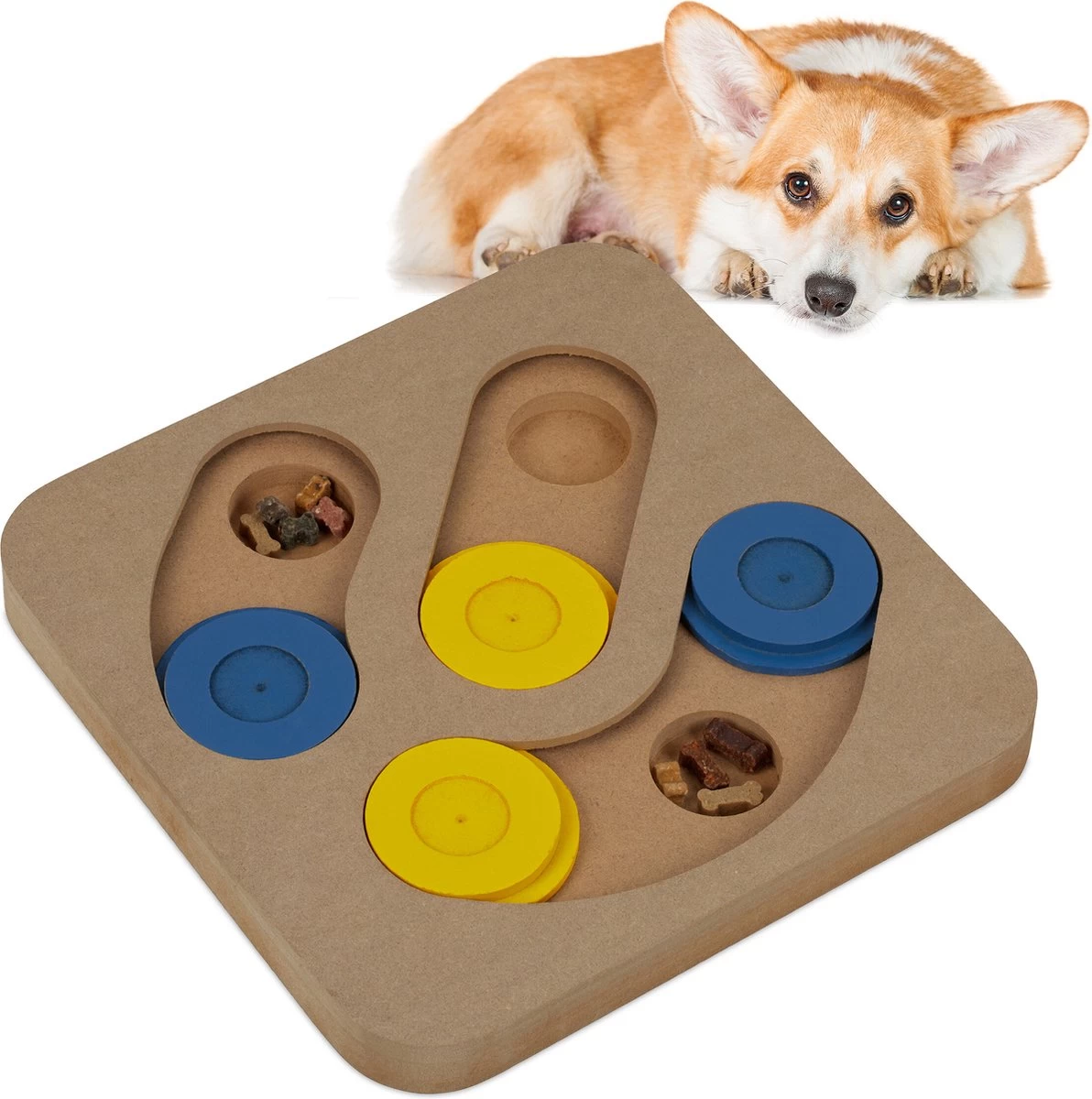 Relaxdays Denkspel Hond – Hondenpuzzel – Speelgoed Intelligentie – Grote En Kleine Hond 3 Relaxdays Denkspel Hond – Hondenpuzzel – Speelgoed Intelligentie – Grote En Kleine Hond