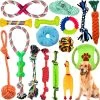 Hondenspeelgoed, 16 Stuks Touwbal, Honden, Robuuste Tanden, Kauwen, Duurzaam Speelgoed, Tandtrainingsset Voor Kleine Middelgrote Hond, Interactieve Speelset, Onverwoestbaar, Katoenen Knoop, Touw -Huisdier Speelgoed Winkel 1195x1200