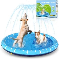 Nobleza B4J3E – Zwembad Hond – Ø140cm – Opvouwbaar Fontein Voor Honden – Honden Speelgoed – Verkoeling Voor Huisdieren