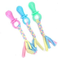 Erg Leuk Honden Speelgoed, Maar Liefst 3 Stuks! De Speen Is Van TPR Milieu Vrij Materiaal, Zacht, Slijtvast En Bijtvast. Het Speelgoed Is Niet Giftig En Onschadelijk. Het Helpt Om De Tanden Schoon Te Maken. Voor Uw Eigen Hond Of Bestel Een Cadeau