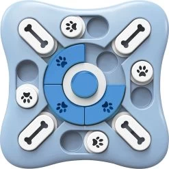 Honden Speelgoed Intelligentie – Hondenpuzzel – Interactieve Training – Voorkomt Verveling – 16 Vakjes – 11 Verplaatsbare Schuifjes – Denkspelletjes Voor Honden – Anti Schrokbak Hond – LumifyMe