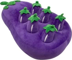 Dogzoo – Snuffelmat Hond – Aubergine – Snuffelmat – Likmat – Anti Schrok Gedrag – Hondenpuzzel – Honden Speelgoed – Hond – Labradoodle