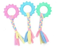 Erg Leuk Honden Speelgoed, Maar Liefst 3 Stuks! De Zon Is Van TPR Milieu Vrij Materiaal, Zacht, Slijtvast En Bijtvast. Het Speelgoed Is Niet Giftig En Onschadelijk. Het Helpt Om De Tanden Schoon Te Maken. Voor Uw Eigen Hond Of Bestel Een Cadeau