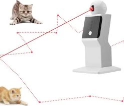 Automatische Laser Robot – Katten Speelgoed – Interactief Voor Uw Kat – 3 Standen – USB Oplaadbaar
