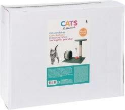 Cats Collection – Krabpaal Met Tunnel & Speelgoed – 40x30x41 Cm
