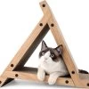 3-zijdige Verticale Kattenkrabpaal, Driehoekige Kattenkrabtunnels Speelgoed, Kitten Spelen Oefening Krabplank -Huisdier Speelgoed Winkel 1200x1079 2