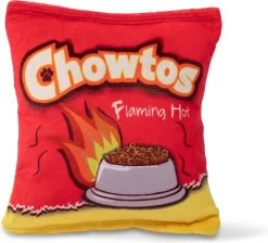 Petshop By Fringe Studio 289739 Flaming Hot Chowtos – Speelgoed Voor Dieren – Honden Speelgoed – Honden Knuffel – Honden Speeltje – Honden Speelgoed Knuffel – Hondenspeelgoed Piep – Hondenspeelgoed Bijten