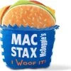 Petshop By Fringe Studio 289738 McDoggles Mac Stax – Speelgoed Voor Dieren – Honden Speelgoed – Honden Knuffel – Honden Speeltje – Honden Speelgoed Knuffel – Hondenspeelgoed Piep – Hondenspeelgoed Bijten