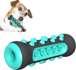 LUXEDOGS BONE TOY – Verwen En Verzorg – Blauwe Hondenbot – Hond – Geschikt Voor Grote En Kleine Honden – Puppy – Hoge Kwaliteit – Honden Speeltjes – Helpt Bij Ontwikkeling Van De Hond – Kauwspeelgoed – Speelgoed Intelligentie – Luxe Honden Artikelen