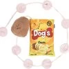 Honden Speelgoed Snuiven Speelgoed Aardappel Chips Pluche Kiezen Verbergen Voedsel Ontbrekende Honden Speelgoed Dierbenodigdheden (Geel)