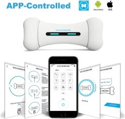 Wickedbone – Automatisch, Interactief En Intelligent Speelgoed Voor Honden – App & Bluetooth Bestuurbaar – USB Oplaadbaar