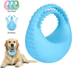 Hond Speelgoed Interactieve Vliegende Schijven Speelgoed Duurzaam Rubber Bijt Slip Puppy Hond Kauwen Speelgoed Voor Kleine Tot Grote Honden Accessoires
