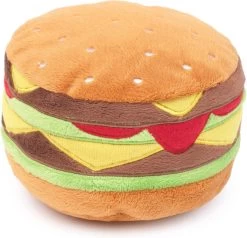 FuzzYard Pluche Speelgoed – Hamburger – Honden Speelgoed
