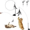 DOWO® – Speelgoed Hengel Voor Katten – 4 Extra Veerhoofd – Kattenspeelgoed – Kat Speelgoed – Kat Speelhengel Met Veren – Kattenplager Met Veer – Interactief Kattenspeelgoed Speeltje – Kattenspeeltjes – Cat Toys 1 DOWO® – Speelgoed Hengel Voor Katten – 4 Extra Veerhoofd – Kattenspeelgoed – Kat Speelgoed – Kat Speelhengel Met Veren – Kattenplager Met Veer – Interactief Kattenspeelgoed Speeltje – Kattenspeeltjes – Cat Toys -Huisdier Speelgoed Winkel 1200x1167 5