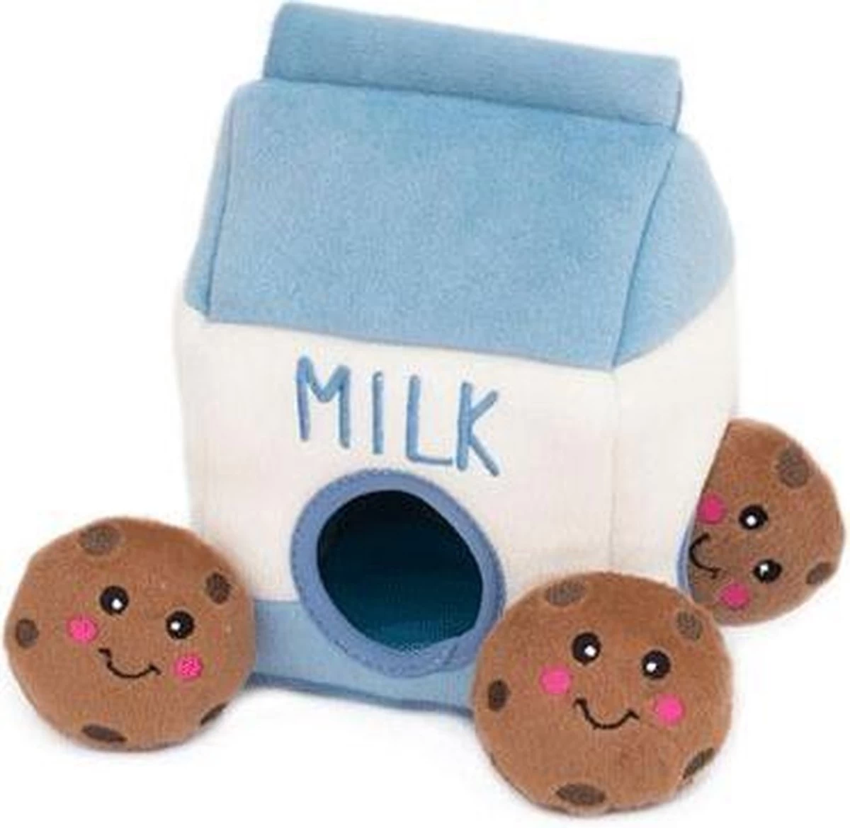 ZippyPaws – Zippy Burrow – Milk And Cookies – ZP859 – Speelgoed Voor Dieren – Honden Speelgoed – Speelgoed Hond – Honden Speeltje – Hondenspeelgoed Piep – Puzzel 3 ZippyPaws – Zippy Burrow – Milk And Cookies – ZP859 – Speelgoed Voor Dieren – Honden Speelgoed – Speelgoed Hond – Honden Speeltje – Hondenspeelgoed Piep – Puzzel