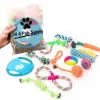 All 4 Pets Supply® Honden Speelgoed Set Geschikt Voor Puppy’s T/m Middelgrote Honden – 12 Stuks – Hondenspeeltjes – Intelligentie – Touw – Flostouw – Bijtring – Bal -Huisdier Speelgoed Winkel 1200x1177