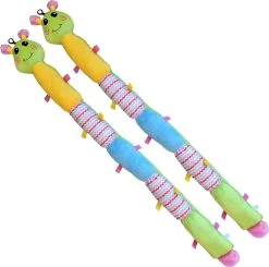 Topmast Silly Snail Hondenknuffel XL – 2 Stuks – Pluche Hondenspeelgoed – 150 X 18 Cm – Honden Speelgoed – Honden Knuffel – Hondenspeeltjes