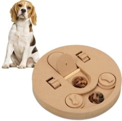 Relaxdays Intelligentie Speelgoed Hond – Interactief Hondenspeelgoed – Voerpuzzel – Puppy
