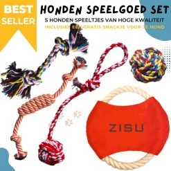 Honden Speelgoed Set – Hondenspeeltjes – Hondenspeelgoed – Puppy Speelgoed – Honden Speelgoed Intelligentie – 5 Stuks