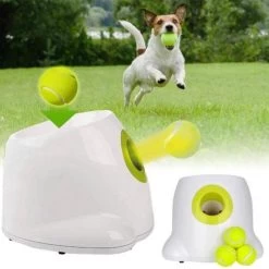RSB Sports | Honden Ballenwerper – 3 Tennisballen – Automatische Ballenschieter – Intelligentie Speelgoed – Bl