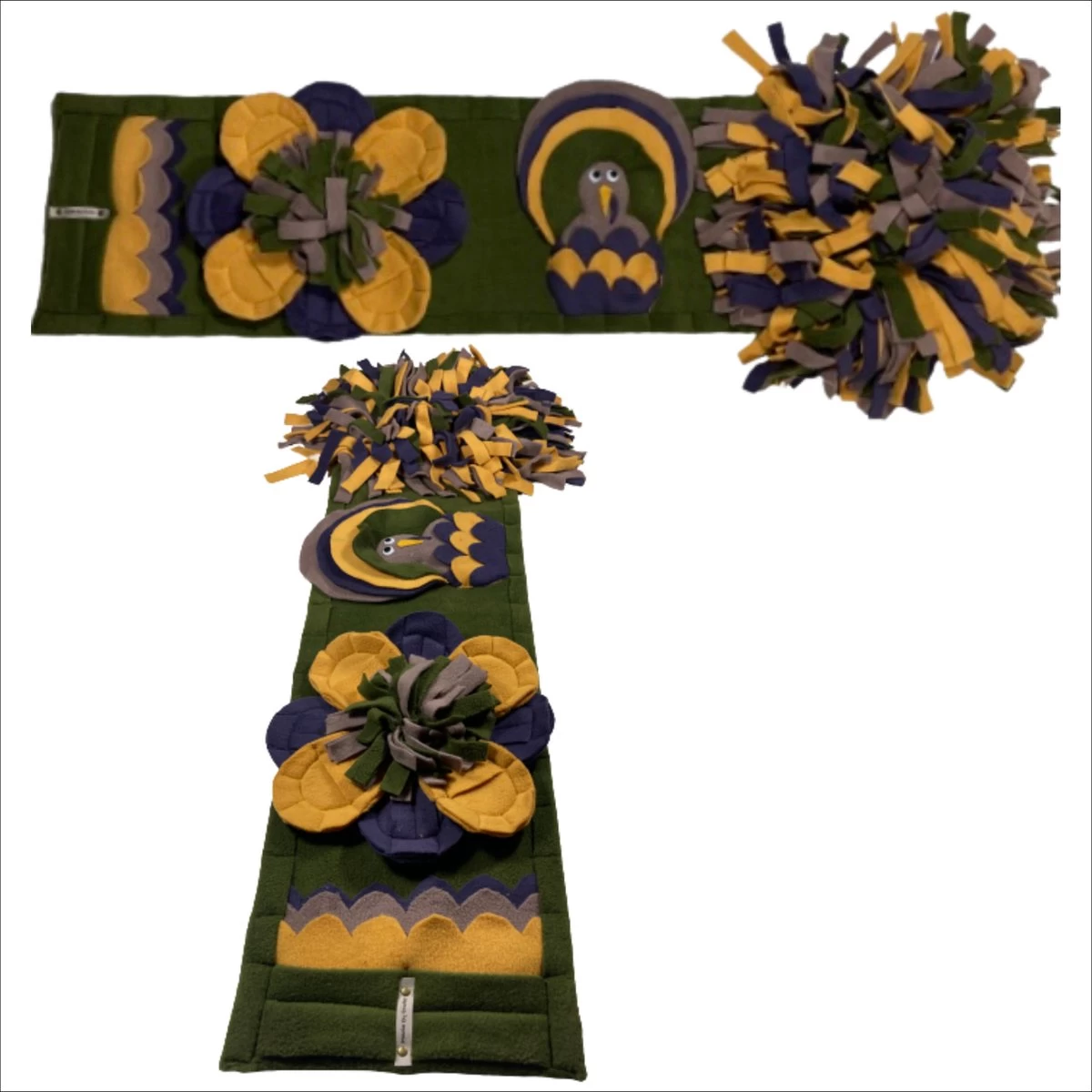 Snuffelmat Voor Honden En Katten. Snuffelmat Maat M In De Kleuren Mosgroen, Taupe, Okergeel, Donkerpaars. Hersenwerk Voor Honden. MadeByShuko. Snuffelkleed – Hondenpuzzel – Voerpuzzel – Slowfeeder – Vloerkleed – Intelligentie Speelgoed – Brainwork 3 Snuffelmat Voor Honden En Katten. Snuffelmat Maat M In De Kleuren Mosgroen, Taupe, Okergeel, Donkerpaars. Hersenwerk Voor Honden. MadeByShuko. Snuffelkleed – Hondenpuzzel – Voerpuzzel – Slowfeeder – Vloerkleed – Intelligentie Speelgoed – Brainwork