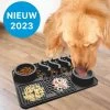 FURTASTIC® Siliconen Snuffelmat Hond 4-in-1 – Snuffelmat & Likmat – Anti-schrok Voerbak – 31x21cm – Duurzaam – BPA Vrij – Honden Speelgoed Intelligentie – Likmat Hond – Puppy Speelgoed – Denkspel Hond – Vaatwasserbestendig – Anti-slip Bodem – Zwart -Huisdier Speelgoed Winkel 1200x1200 76
