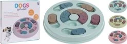 PetPetrol Honden Puzzel- Honden Speelgoed- Interactief- Honden Intelligentiespel- Geheugentrainer- Interactieve Hondenpuzzel Vulbaar Met Snacks