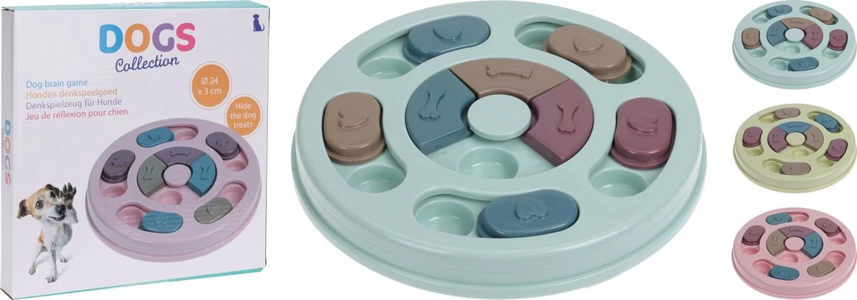 PetPetrol Honden Puzzel- Honden Speelgoed- Interactief- Honden Intelligentiespel- Geheugentrainer- Interactieve Hondenpuzzel Vulbaar Met Snacks 3 PetPetrol Honden Puzzel- Honden Speelgoed- Interactief- Honden Intelligentiespel- Geheugentrainer- Interactieve Hondenpuzzel Vulbaar Met Snacks