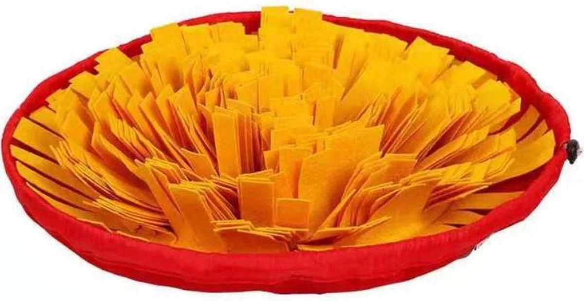 Snuffelmat Hond Kat Honden Speelgoed Puppy Speelgoed Katten Speeltjes – Snuffelmatten Voor Honden En Katten Intelligentie – Hersenwerk – Speelmat – Konijnen – Training – Speeltjes – Trainingsmat – Anti-Schrok – Snuffelkleed – Geel / Rood 3 Snuffelmat Hond Kat Honden Speelgoed Puppy Speelgoed Katten Speeltjes – Snuffelmatten Voor Honden En Katten Intelligentie – Hersenwerk – Speelmat – Konijnen – Training – Speeltjes – Trainingsmat – Anti-Schrok – Snuffelkleed – Geel / Rood