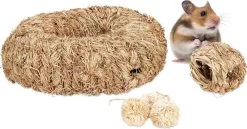 Relaxdays Knaagdier Speelgoed – Set Van 5 – Kooiaccessoire – Speeltje – Toebehoren Hamster