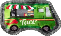 Petshop By Fringe Studio – 729097 – Here For The Tacos – Hondenspeelgoed – Speelgoed Hond – Piepspeelgoed Voor Honden – Speelgoed Met Pieper – Knuffel Hond – Honden Speelgoed – Hondenspeeltje – Pluche Speelgoed Hond – Pluche Hondenspeelgoed