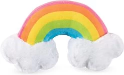 PEtshop By Fringe Studio – 289369 – Rainbow With Clouds – Regenboog- Hondenspeelgoed – Honden Speelgoed – Hondenspeeltjes – Speelgoed Hond – Speelgoed Voor Honden – Piepspeelgoed – Pluche – Speelgoed Voor Dieren – Hondenknuffel