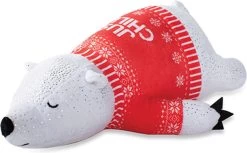 Petshop By Fringe Studio – 289840 – Chill Mode – Hondenspeelgoed – Speelgoed Hond – Piepspeelgoed Voor Honden – Speelgoed Met Pieper – Knuffel Hond – Honden Speelgoed – Hondenspeeltje – Pluche Speelgoed Hond – Kerst Speelgoed Hond – Kerst