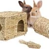 Relaxdays Konijnen Speelgoed – Set Van 3 – Speeltjes Knaagdieren – Kooiaccessoires – Cavia -Huisdier Speelgoed Winkel 1200x779 1