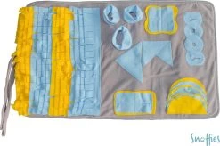 Snuffies Snuffelmat Jara 100x65cm – Snuffelmat – Snuffelmatten – Honden Speelgoed – Honden Speelgoed Intelligentie – Snuffelmat – Snuffelmat Hond – Snuffelmatten – Hersenwerk – Honden Speeltjes – Puppy – Puppy Speelgoed – Honden Denkspelletjes